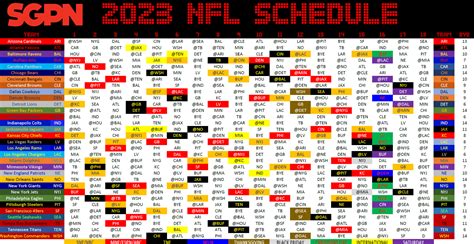 NFL Schedule Leaks Tracker 2023: Tracking every schedule